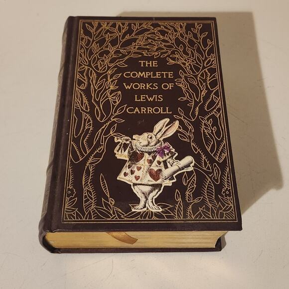 The complete works of Lewis Carroll gold edge beautiful book collectors - Picture 1 of 9
